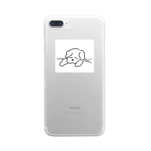 じっかのいぬ Clear Smartphone Case