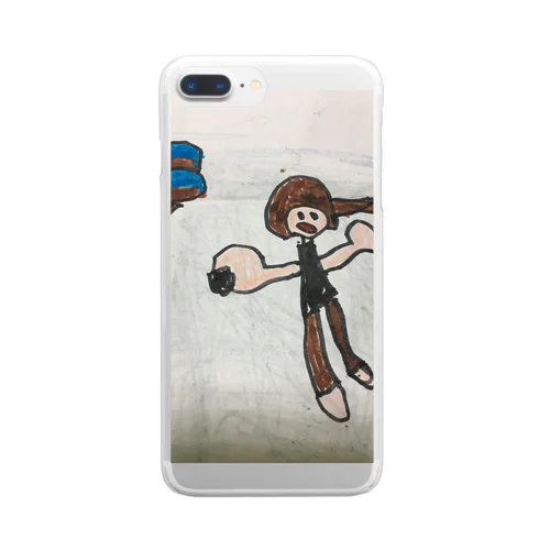 おかあさんの絵 Clear Smartphone Case