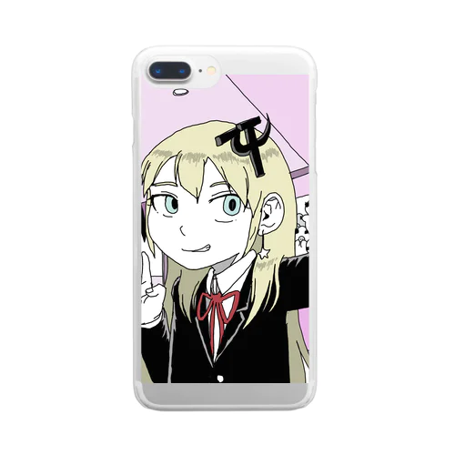 ソ連の女子高生 Clear Smartphone Case