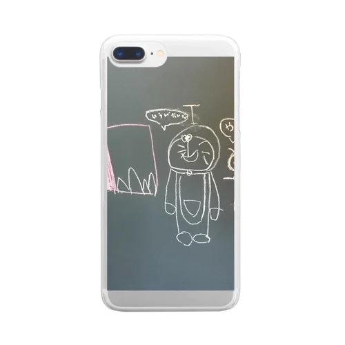 drop write Clear Smartphone Case