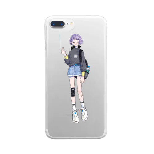 飛べない鳥だと気付かされても Clear Smartphone Case