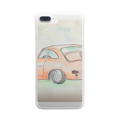 古い車 Clear Smartphone Case