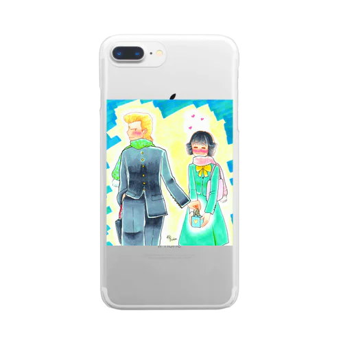 80’ White day Clear Smartphone Case