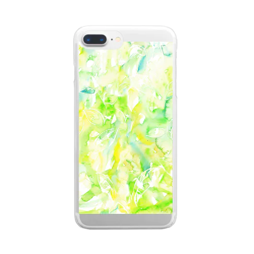 新緑の季節☆ Clear Smartphone Case