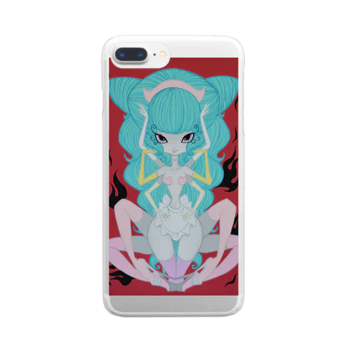 レディ・リム Clear Smartphone Case