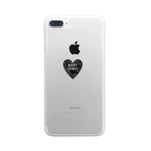 Iron Heart Clear Smartphone Case