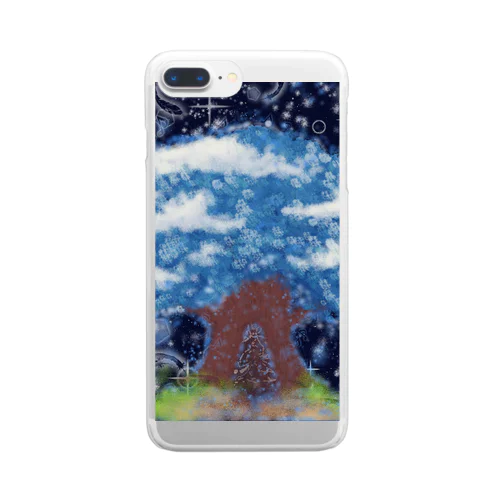 空色の木 Clear Smartphone Case