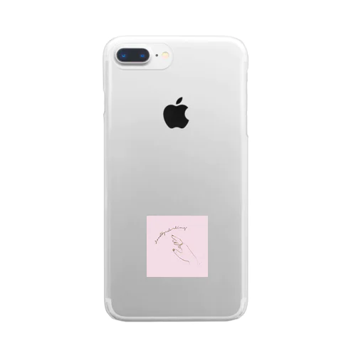 goodbye, darling(pink) Clear Smartphone Case