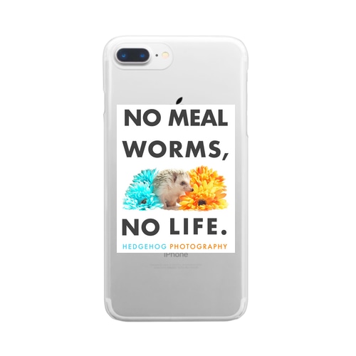 BLUE & ORANGE Clear Smartphone Case