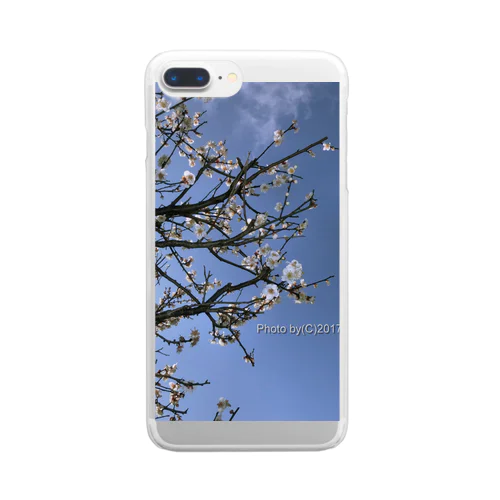 光景　sight738　梅  花 FLOWERS Clear Smartphone Case