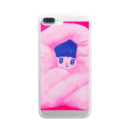 おふとんLOVE Clear Smartphone Case