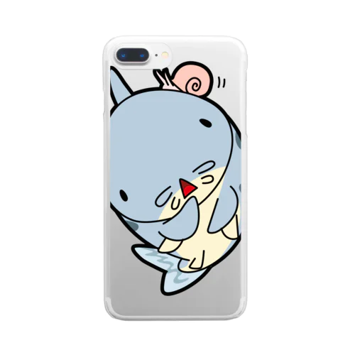 ピンクラムズホーンといっしょ Clear Smartphone Case