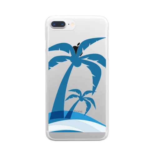 summer beach Clear Smartphone Case