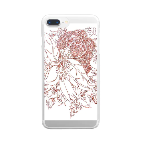 hana花 Clear Smartphone Case