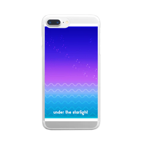 under the starlight Clear Smartphone Case