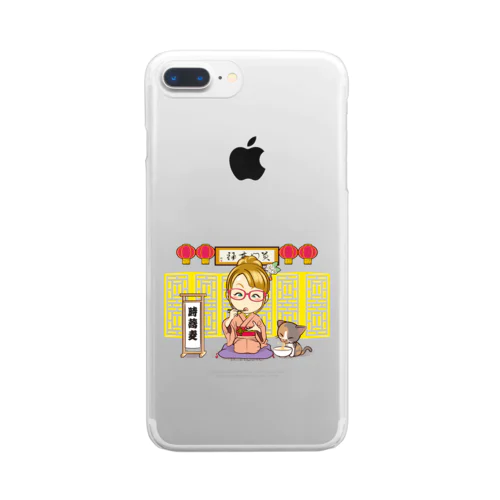 時そば Clear Smartphone Case