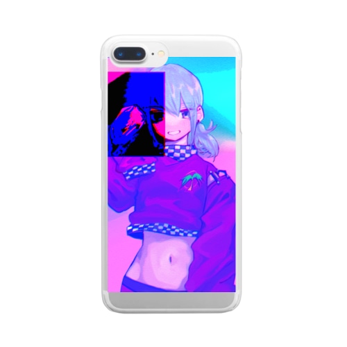 ヴぁ Clear Smartphone Case