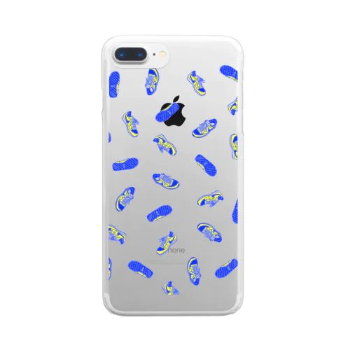 ASHITA TENKINI NARE i-phone CASE クリアスマホケース