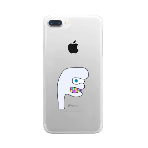 ボンベ君 Designed by LILT Clear Smartphone Case