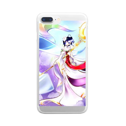 天空ノ巫女 Clear Smartphone Case