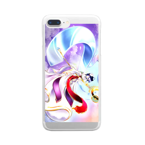 天空ノ巫女 Clear Smartphone Case