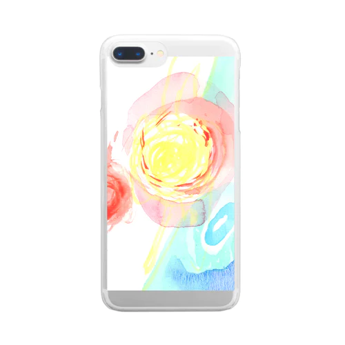  Something is happening　03 Clear Smartphone Case