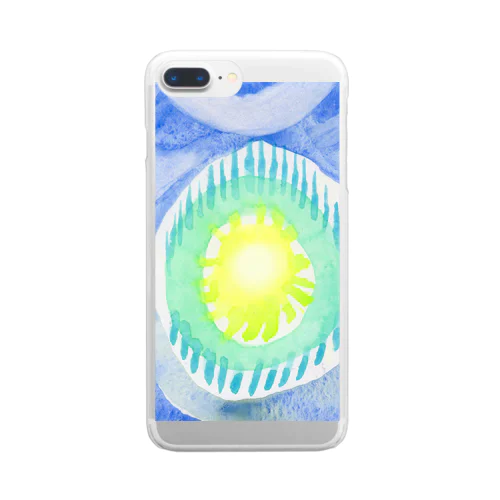  Something is happening　04 Clear Smartphone Case