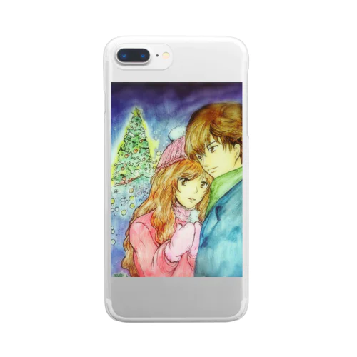Winter Mother Clear Smartphone Case