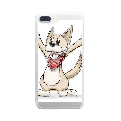 ドローイング・クッキー Clear Smartphone Case