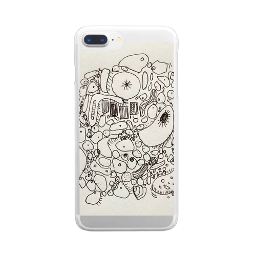 細胞Ⅱ Clear Smartphone Case