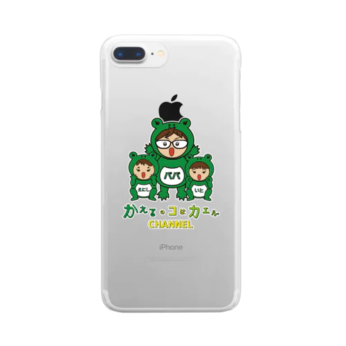 オリジナル☆ロゴグッズ Clear Smartphone Case