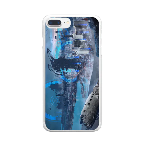 未来都市 Clear Smartphone Case