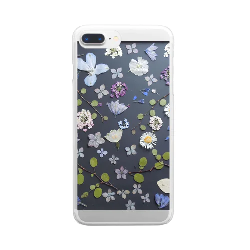 夜に咲く花　一番になりたい Clear Smartphone Case