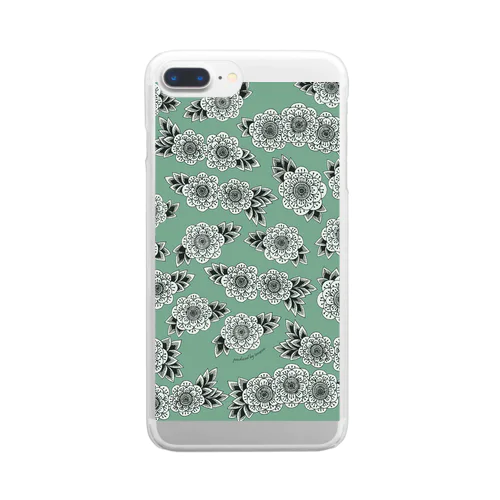 flower-g Clear Smartphone Case