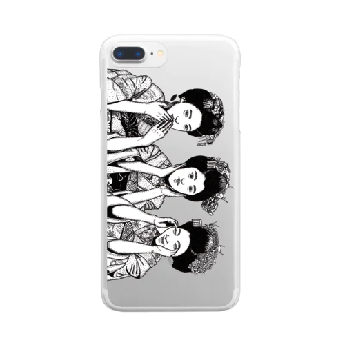 Geisha-Case Clear Smartphone Case