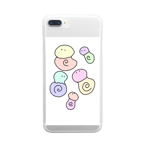 ふやふやのぷよぷよ Clear Smartphone Case