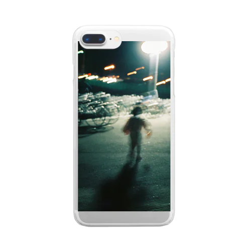 残像 Clear Smartphone Case