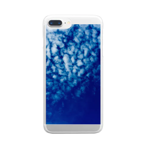 都会の秋空 Clear Smartphone Case