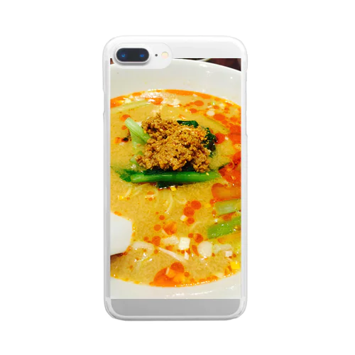 担々麺 Clear Smartphone Case