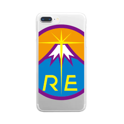 パ紋No.3296 rie Clear Smartphone Case