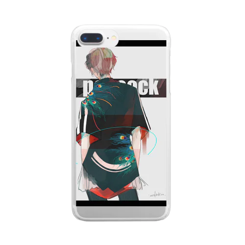 peacock Clear Smartphone Case