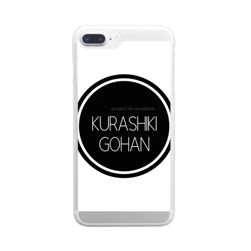 KURASHIKI  GOHAN Clear Smartphone Case