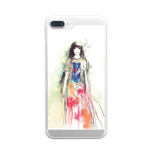 kanae Clear Smartphone Case