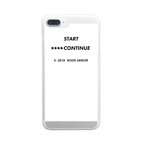 CONTINUE Clear Smartphone Case