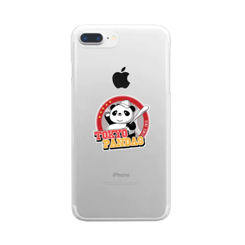 【Tokyo Pandas_Official Goods】Smartphone Case Logo（For iPhone SE/5s/5 Only） Clear smartphone cases Clear smartphone cases Clear Smartphone Case