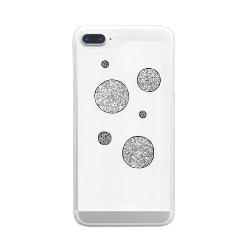 みずたまけーす Clear Smartphone Case