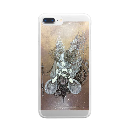 白姫の薔薇の願い事 Clear Smartphone Case