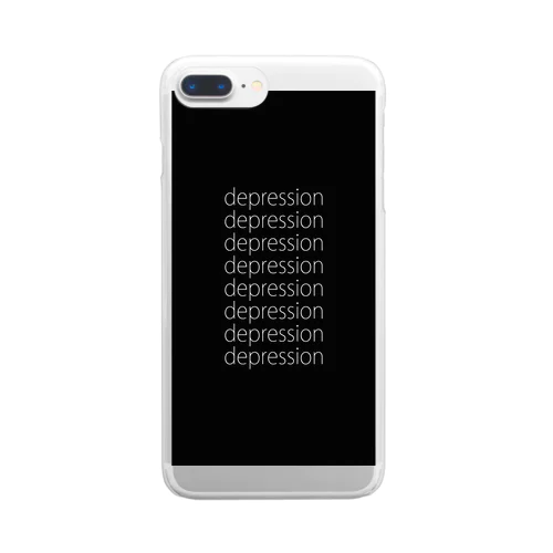depression Clear Smartphone Case