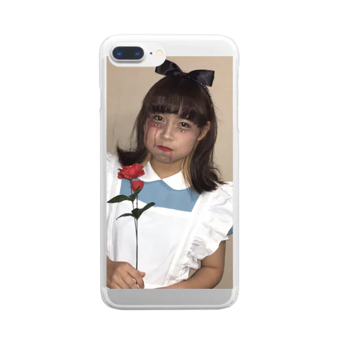 まなちゃ Clear Smartphone Case