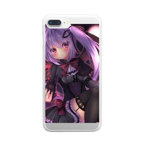 ゴスロリ悪魔ちゃん Clear Smartphone Case